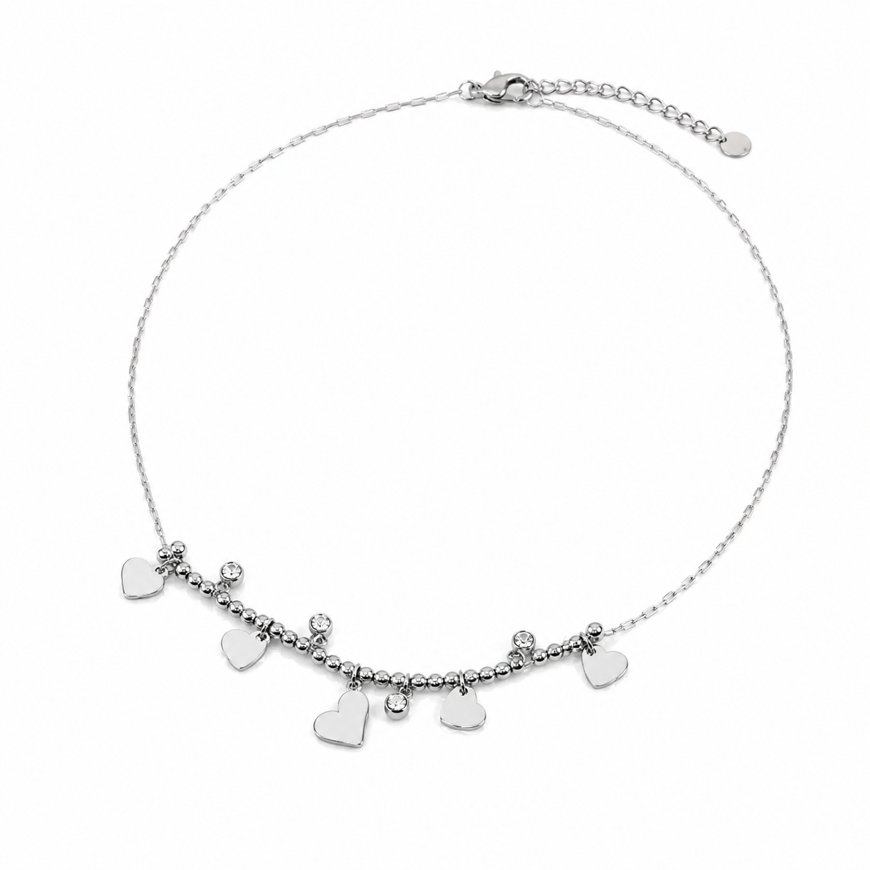 Collier Pluie de Cœurs