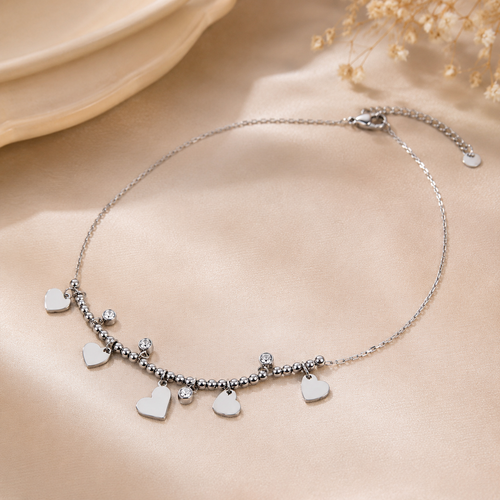 Collier Pluie de Cœurs
