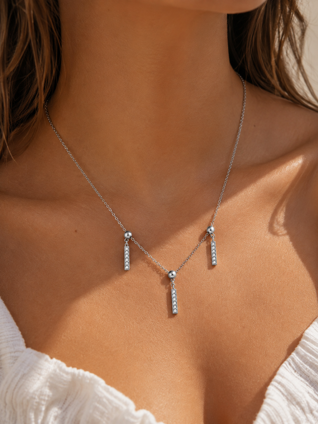 Collier Éclats Suspendus