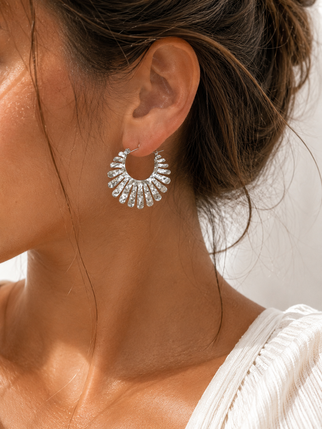 Boucles d’Oreilles Éclat Solaire