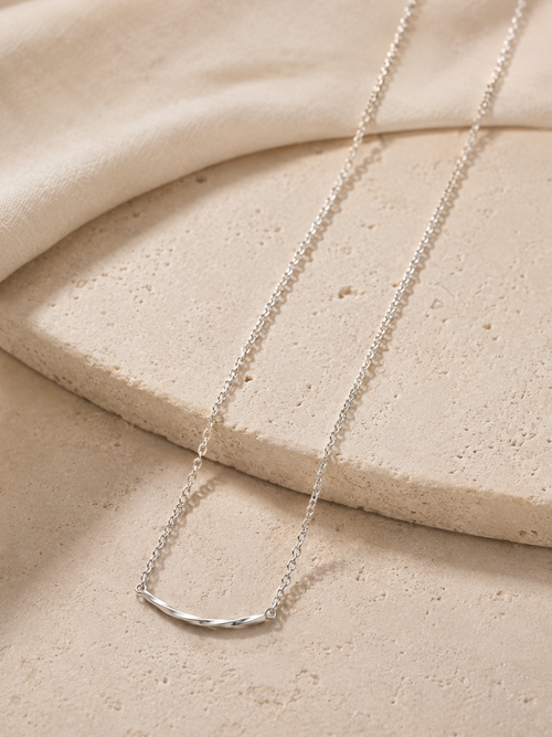 Collier Barre Ondulée