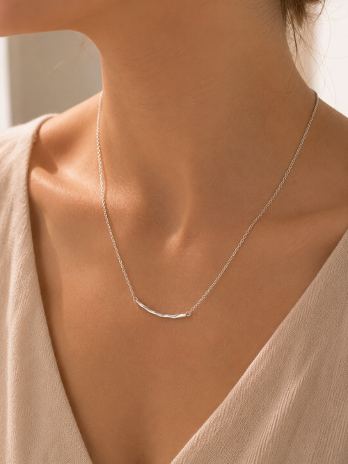 Collier Barre Ondulée