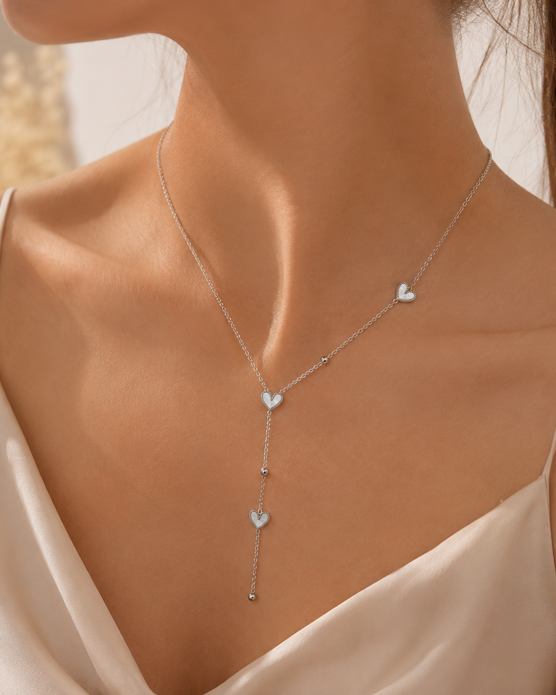 Collier Y Trois Cœurs