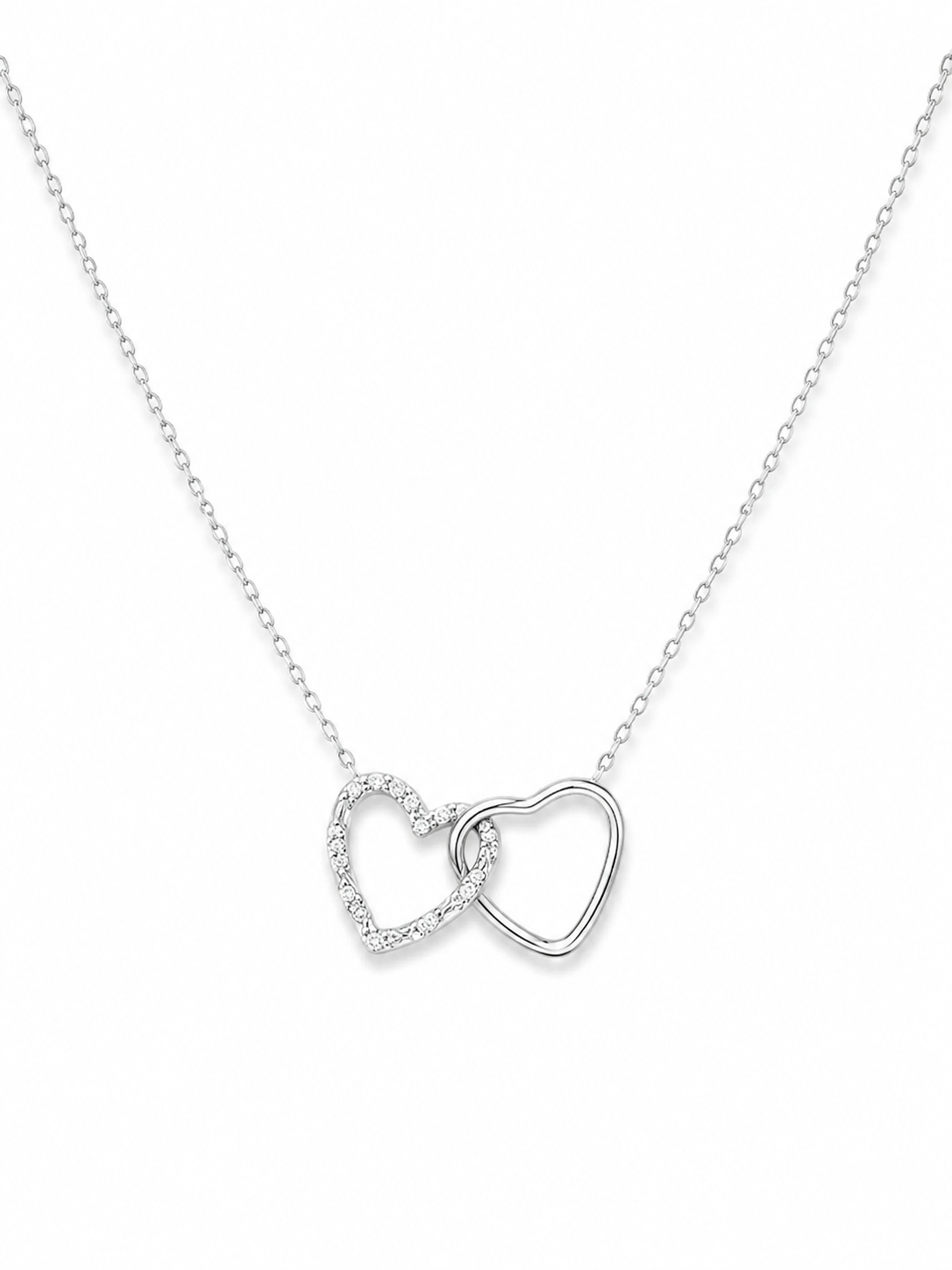 Collier Cœurs Entrelacés