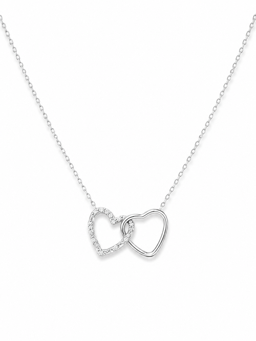 Collier Cœurs Entrelacés