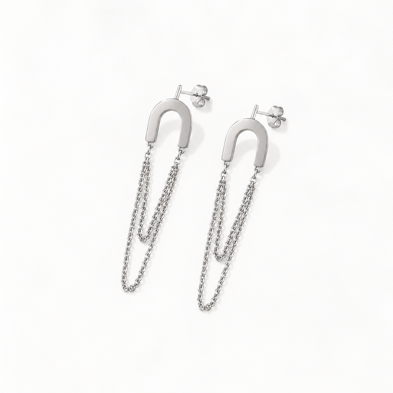 Boucles d’Oreilles Chaînes Pendantes