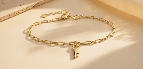 BRACELET CLÉ DORÉE