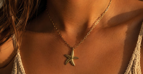 COLLIER ÉTOILE MARINE