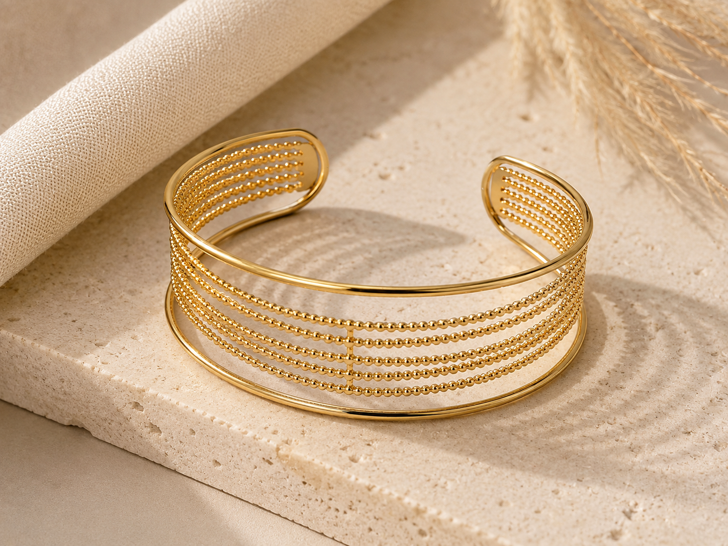 BRACELET JONC MULTI-RANGS