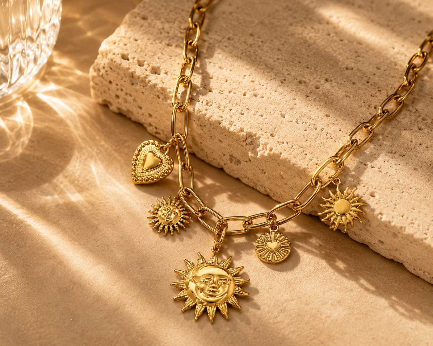 COLLIER CHARMS SOLAIRE