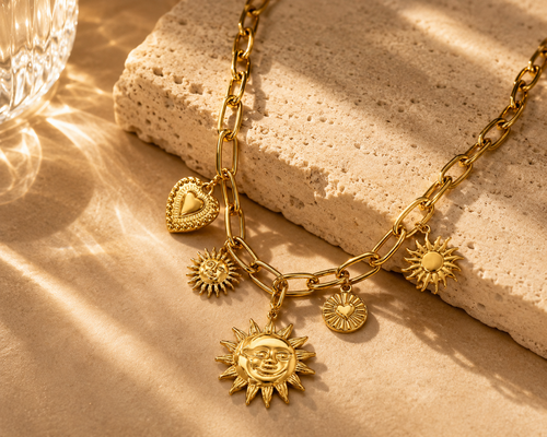 COLLIER CHARMS SOLAIRE