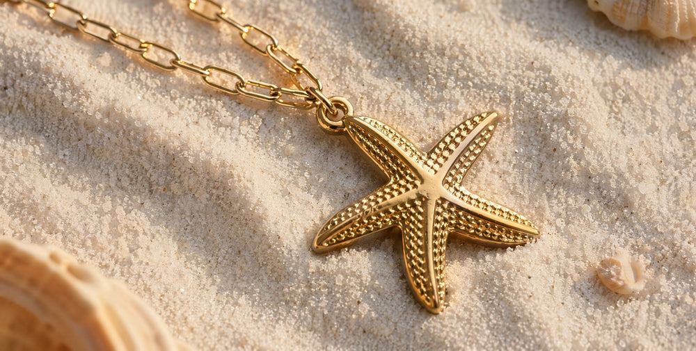 COLLIER ÉTOILE MARINE
