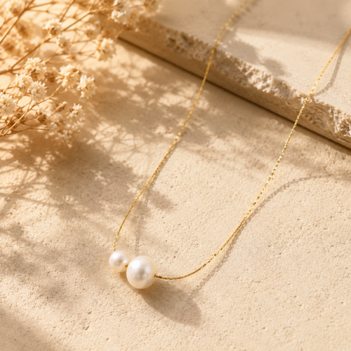 COLLIER PERLES DOUCES