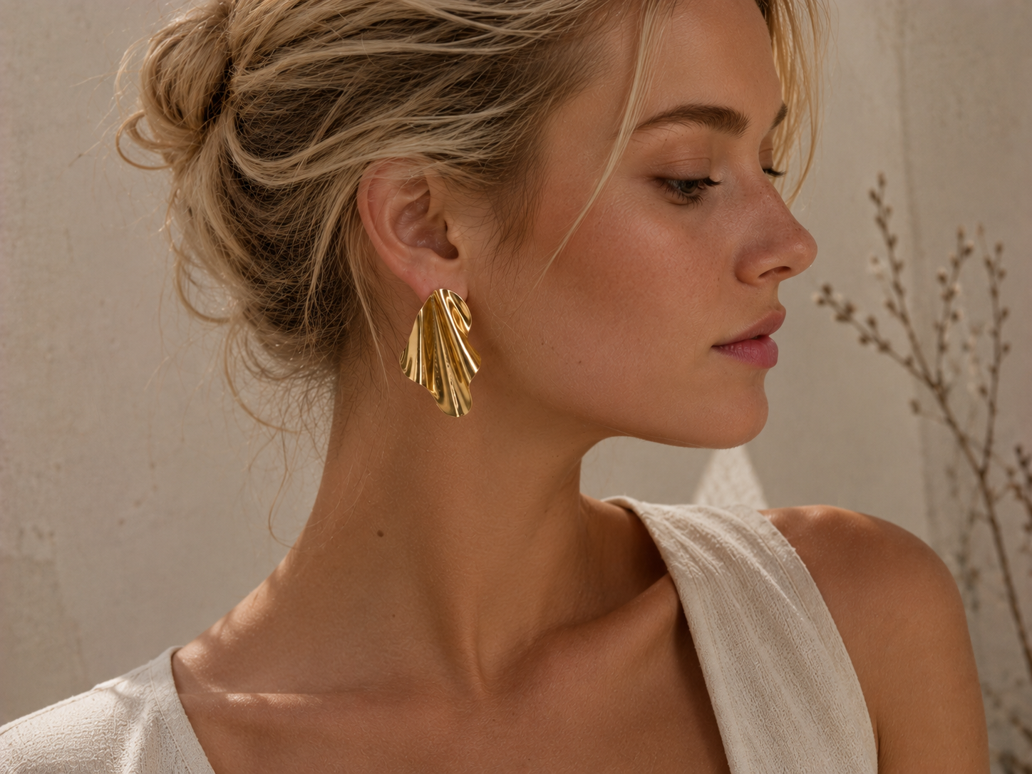 BOUCLES D'OREILLES ONDULÉES