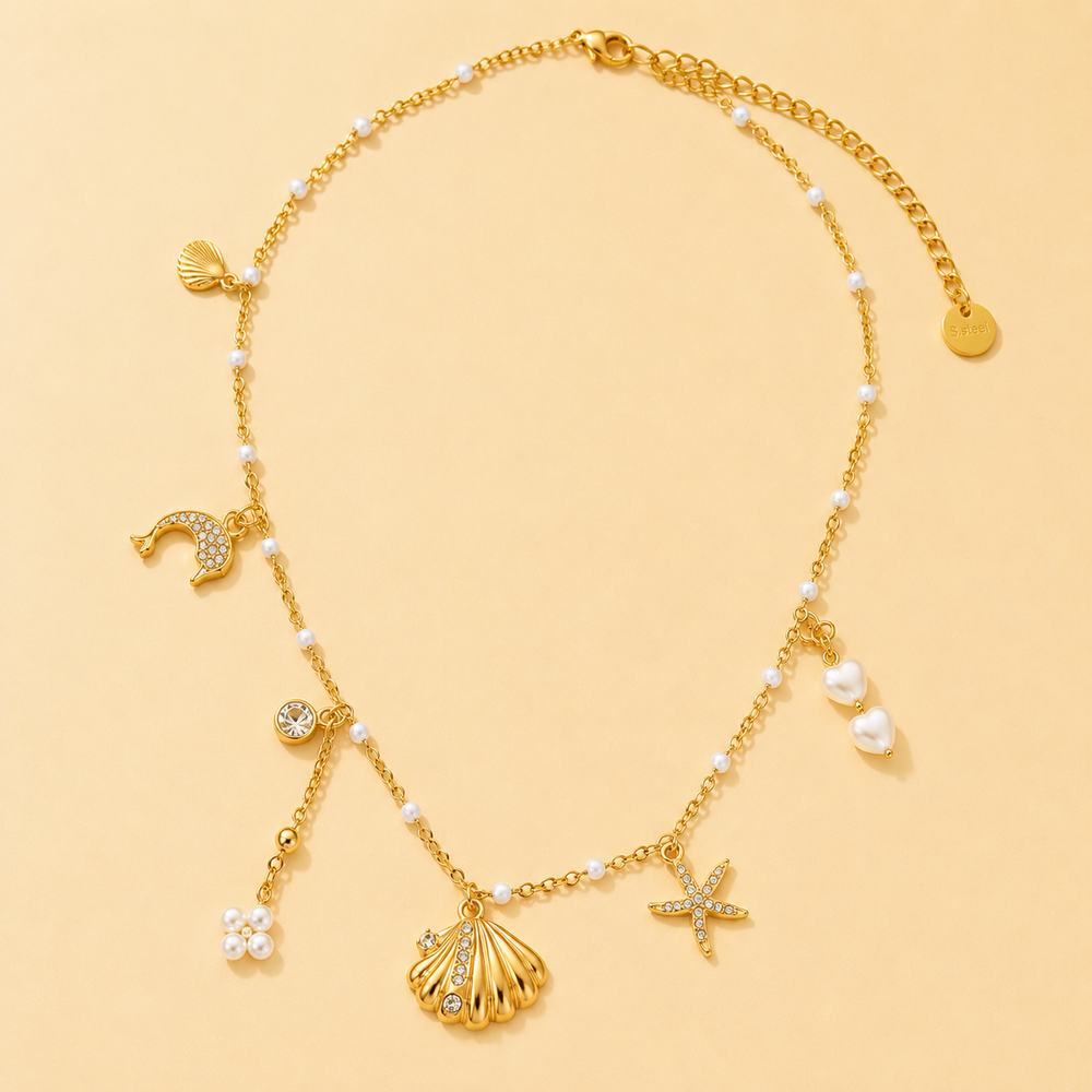 COLLIER CHARMS OCÉAN