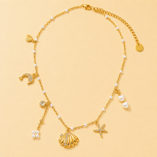 COLLIER CHARMS OCÉAN