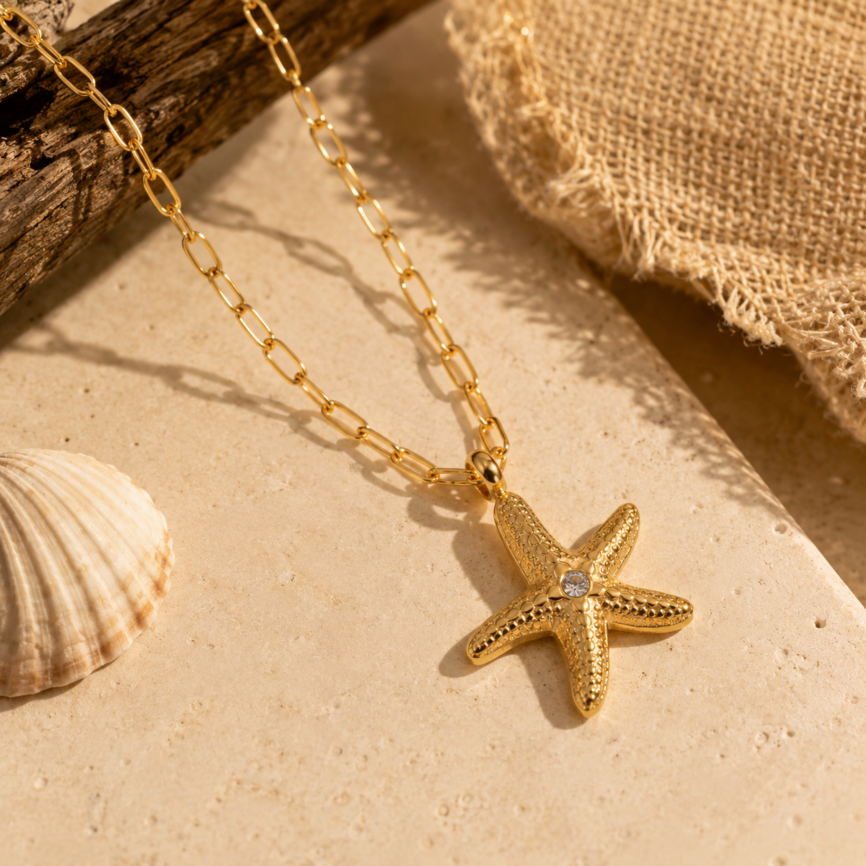 COLLIER ÉTOILE DE MER