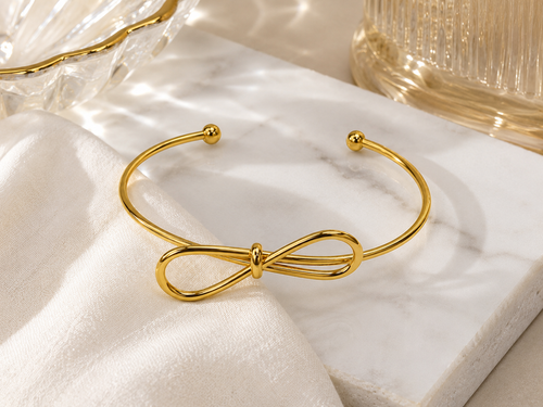 BRACELET JONC NŒUD