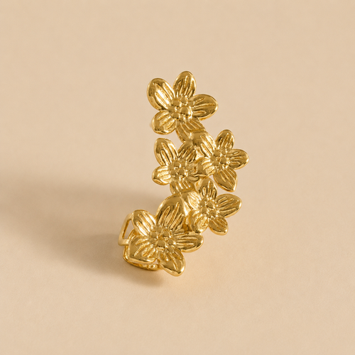 EARCUFF FLEURS CASCADE