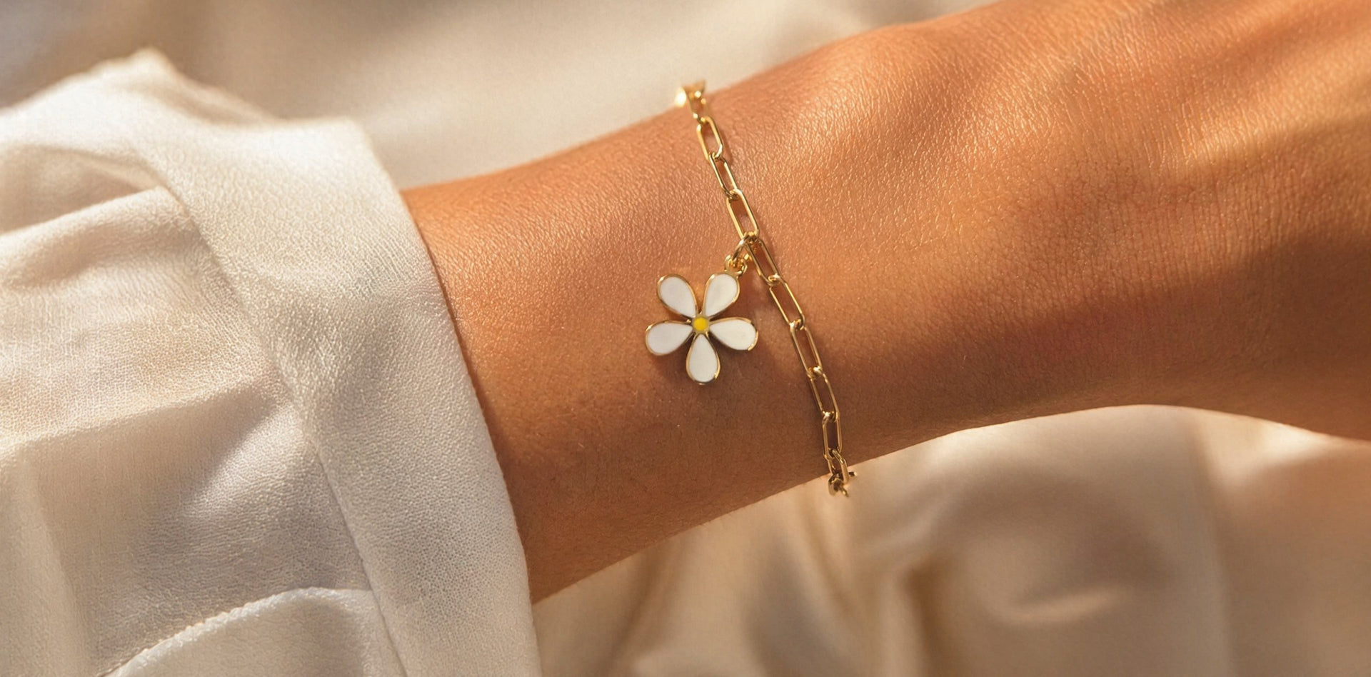 BRACELET MARGUERITE DORÉE