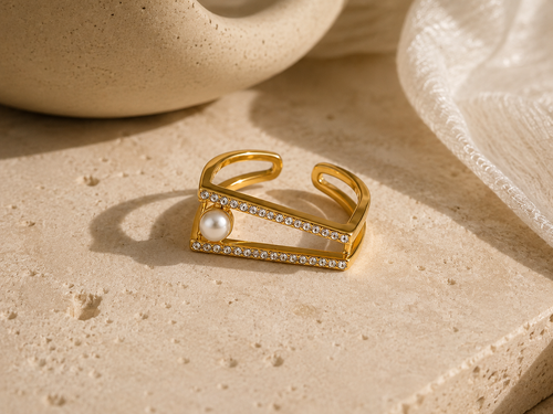 BAGUE PERLE ÉCLAT