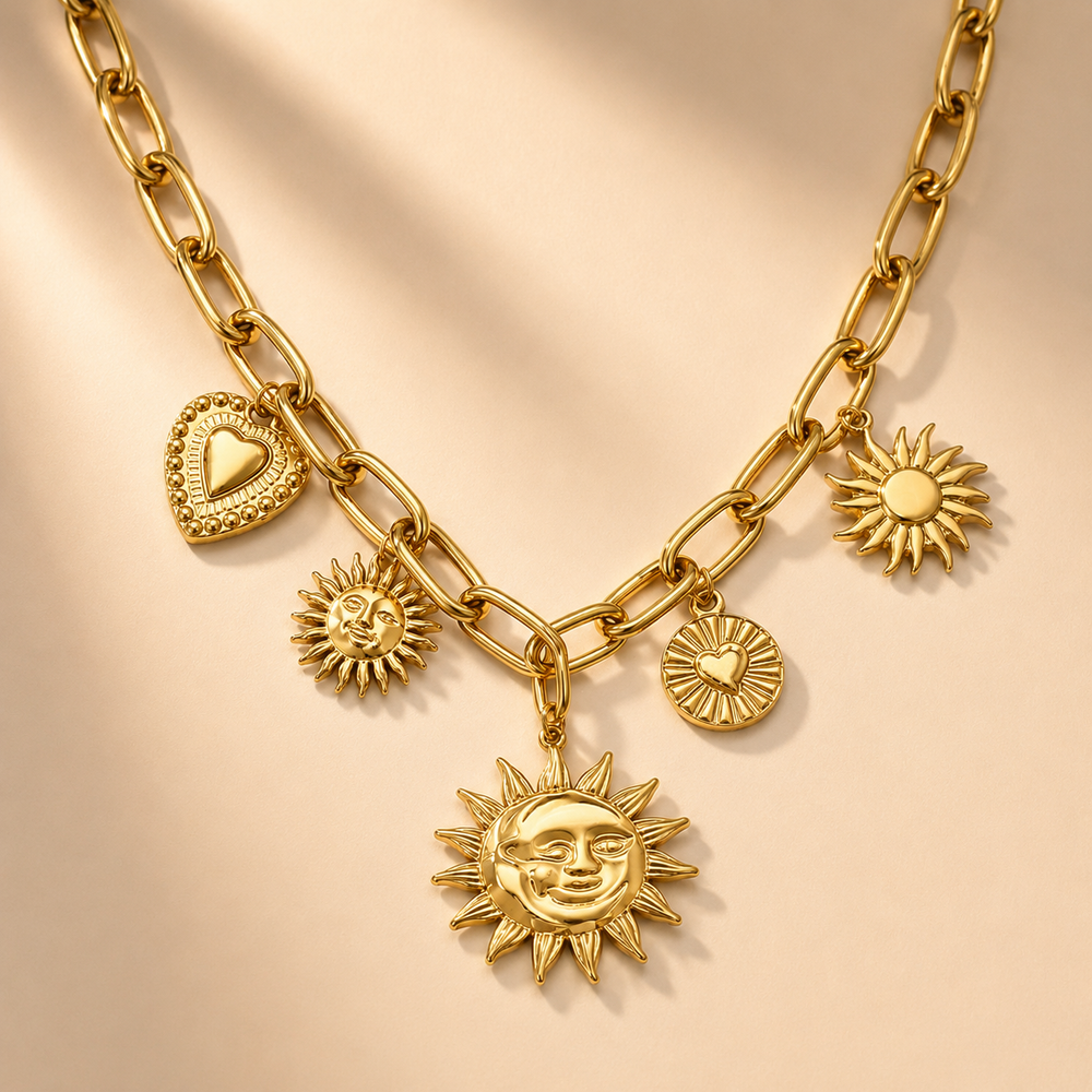 COLLIER CHARMS SOLAIRE