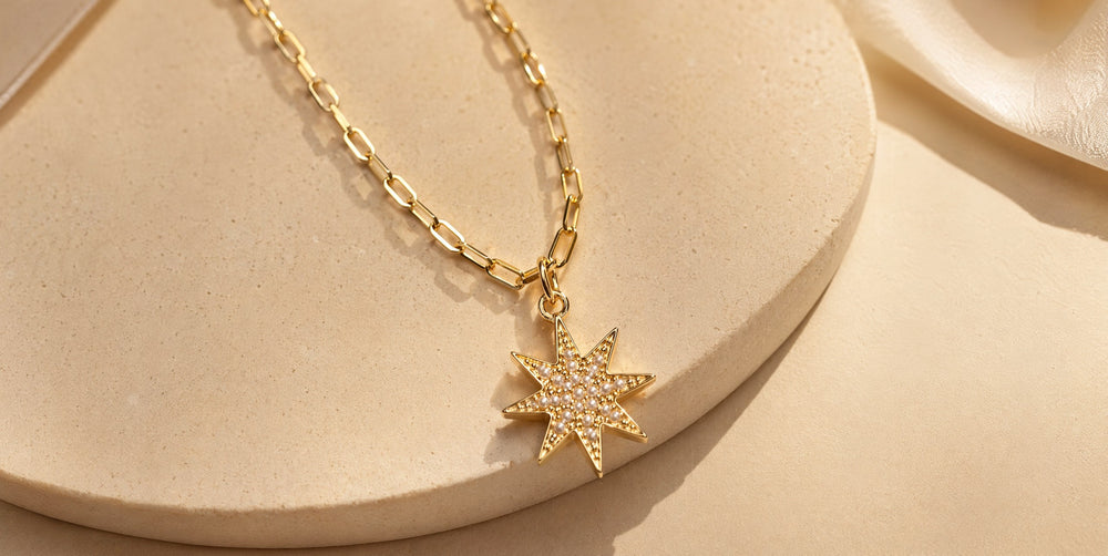 COLLIER ÉTOILE PERLÉE
