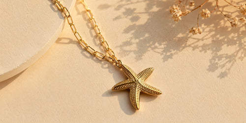 COLLIER ÉTOILE MARINE