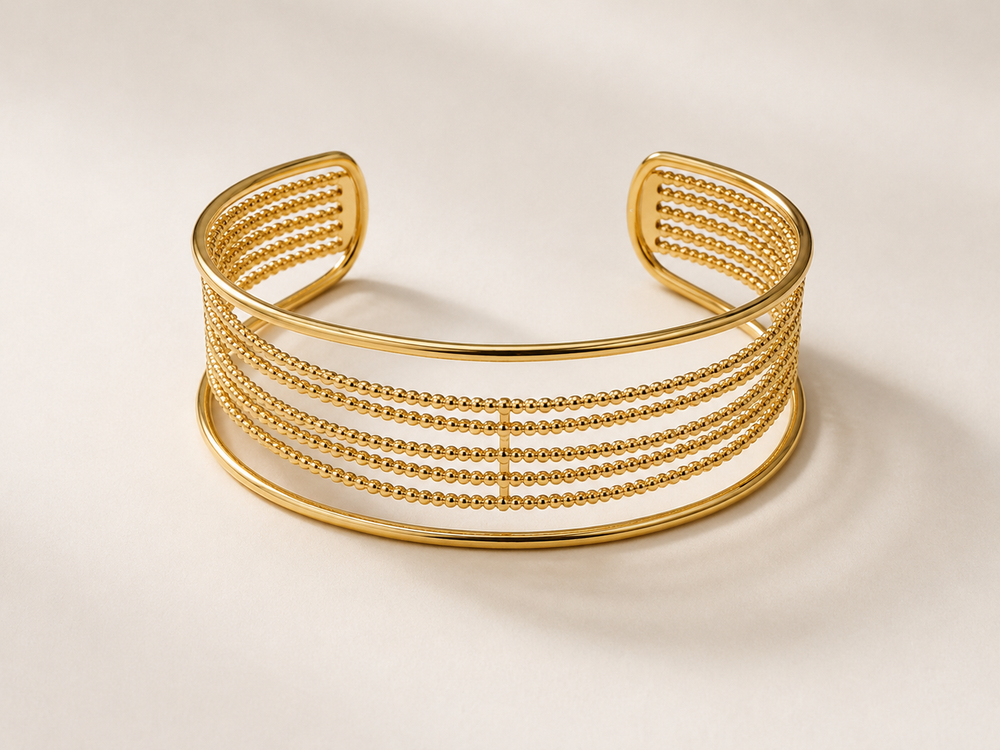 BRACELET JONC MULTI-RANGS
