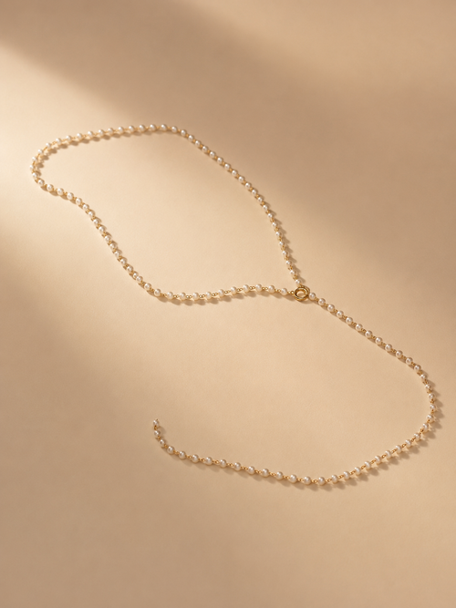 COLLIER DOS PERLES FINES