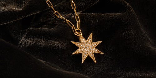 COLLIER ÉTOILE PERLÉE