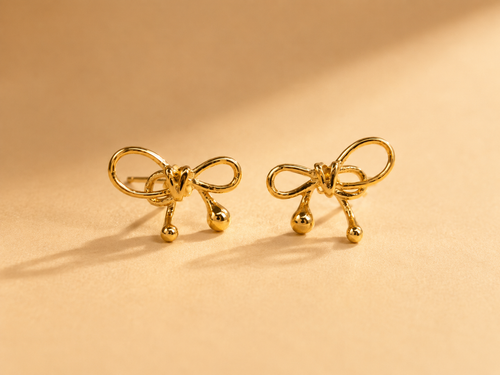 BOUCLES D'OREILLES NŒUD