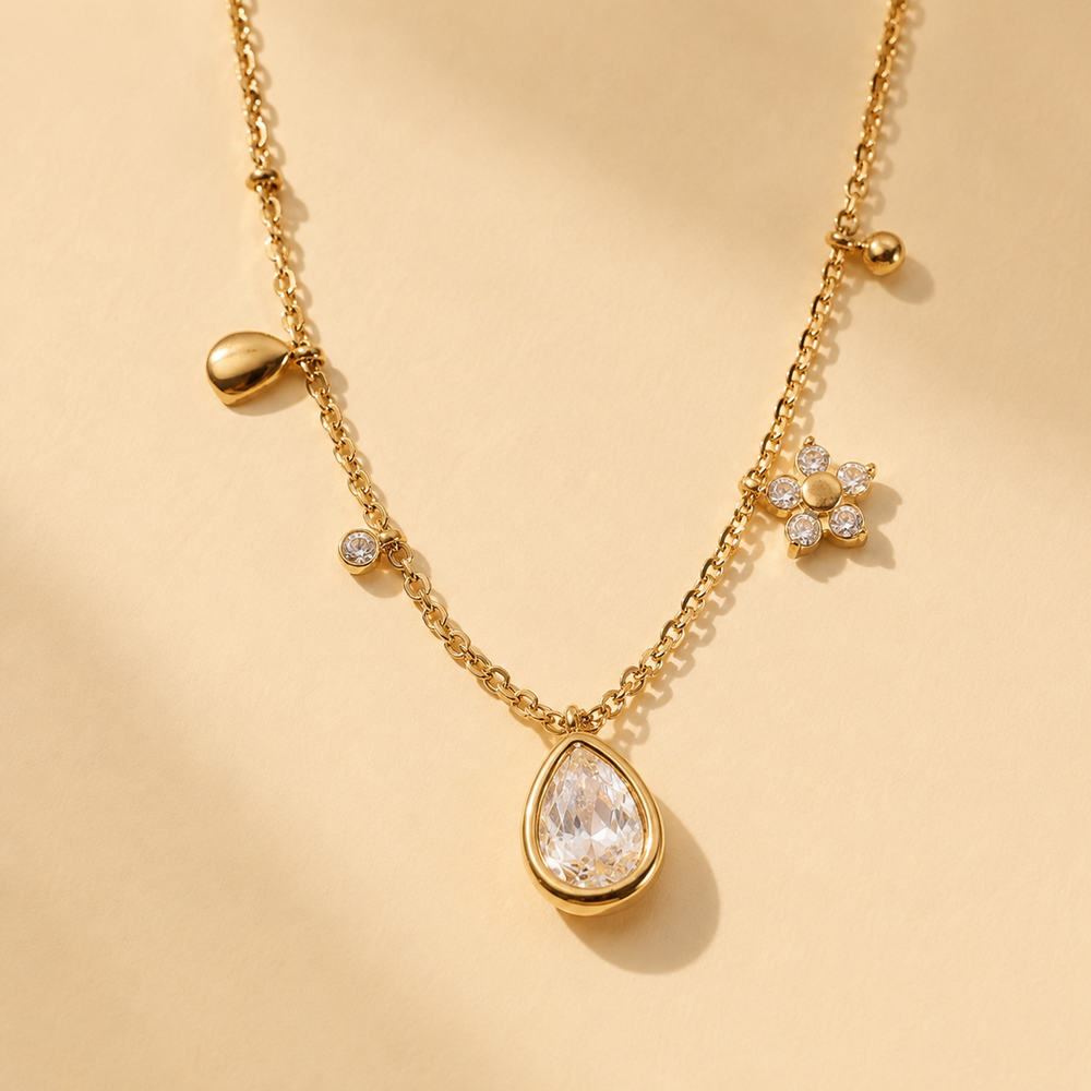 COLLIER GOUTTE ÉCLAT