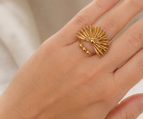 BAGUE FLEUR AUDACIEUSE
