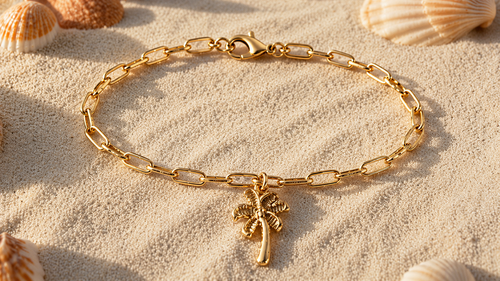BRACELET PALMIER DORÉ