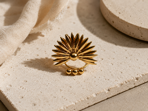 BAGUE FLEUR AUDACIEUSE
